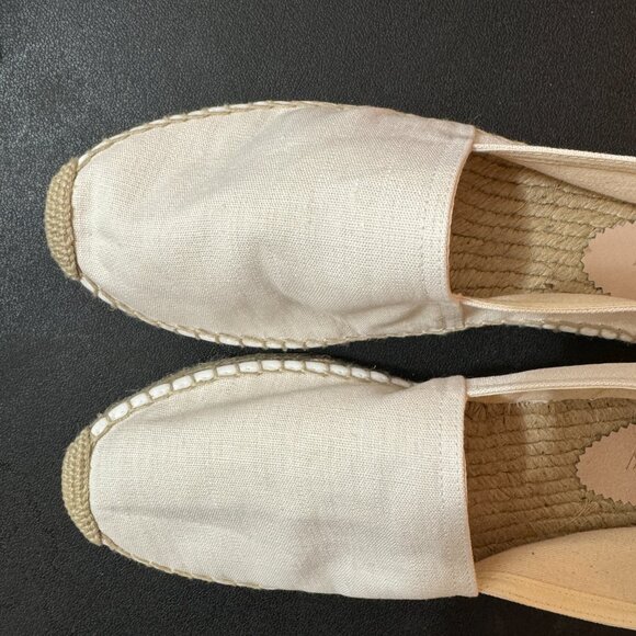 Brand New J. Crew Espadrille Flats in Linen - Picture 4 of 5
